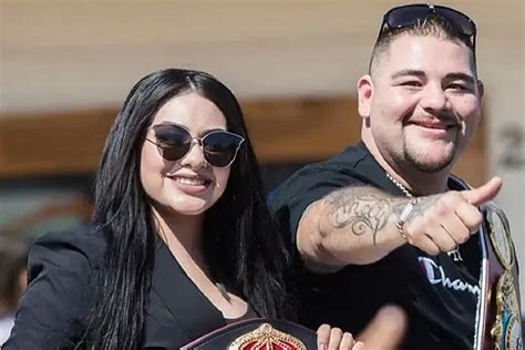 andy ruiz wife.